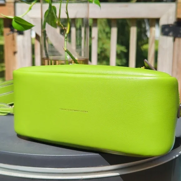 Coach Borough Satchel Dark Lime Green HTF! - Picture 5 of 11